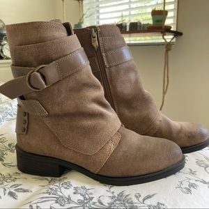 Fergie Brown Combat Boots 6.5